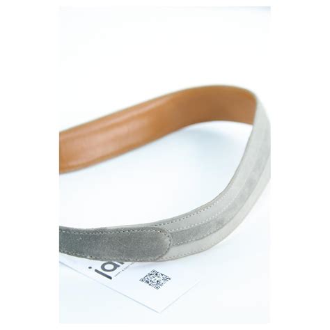 H leather belt Hermès Grey size 100 cm in Leather 